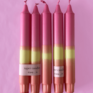 Pink Lemonade Taper
