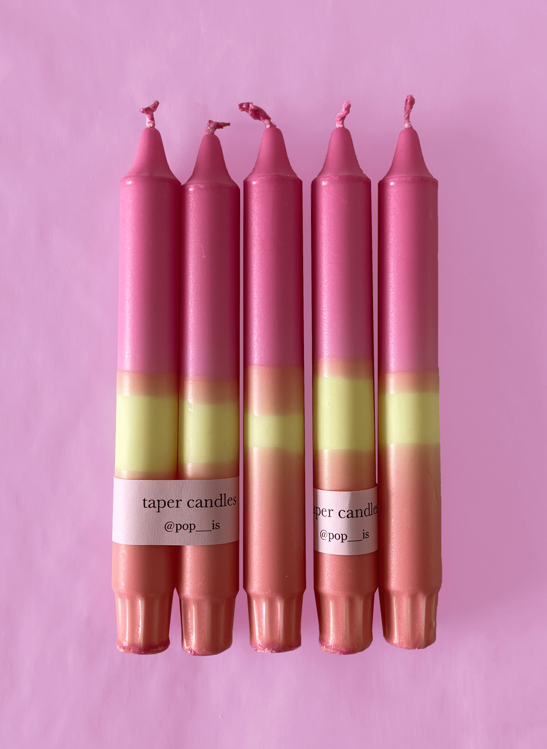Pink Lemonade Taper