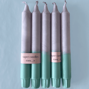 Soft Lavender Taper