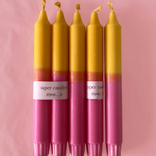 Peach Sorbet Taper